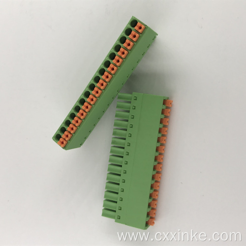 3.5MM spring press plug-in terminal block